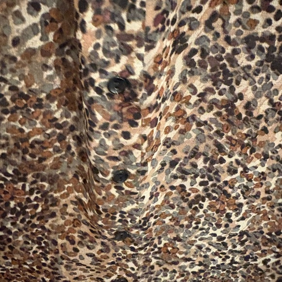 RW&CO LEOPARD PRINT BLOUSE - Picture 4 of 6